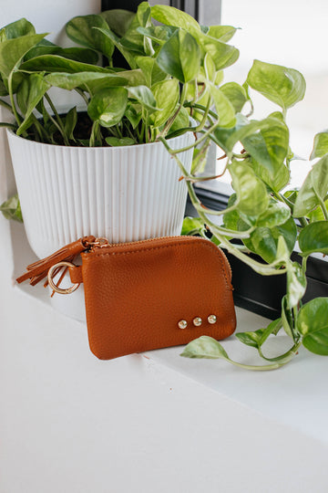 Take Me Along Wallet - Cognac