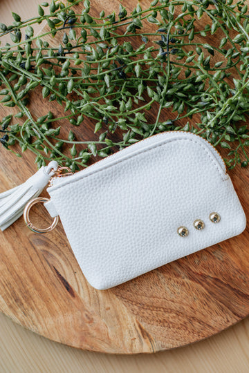 Take Me Along Wallet - Cream