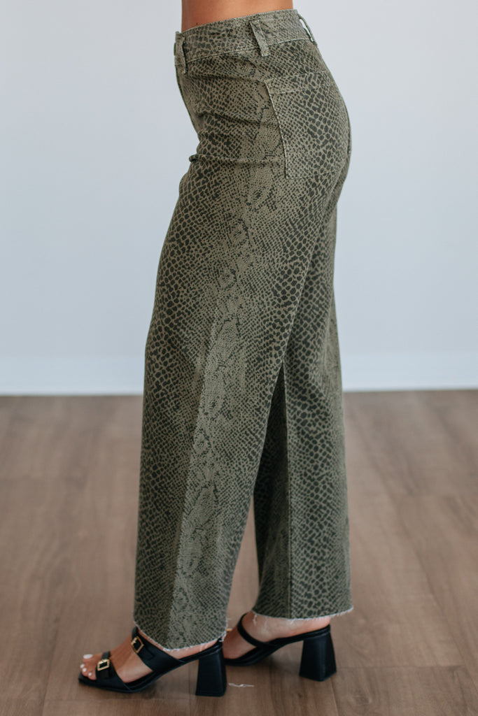 Taking Initiative Wide Leg Pants