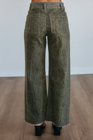 Taking Initiative Wide Leg Pants