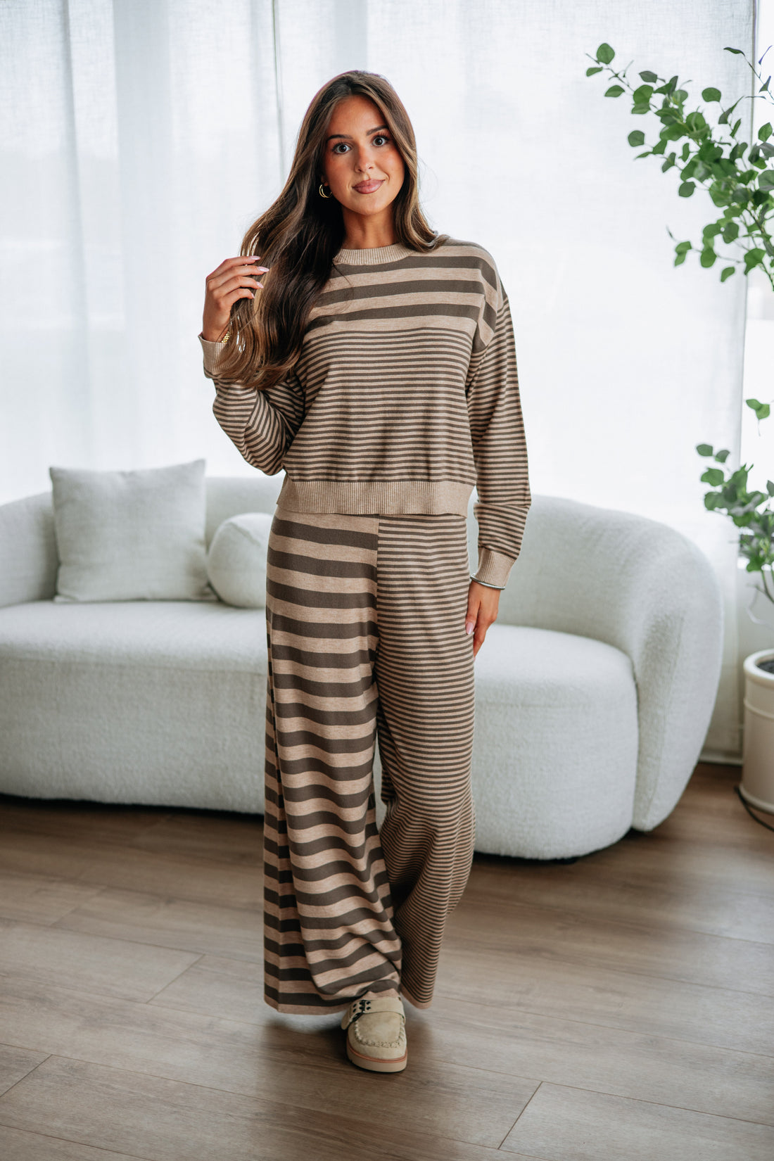 Leni Striped Pants