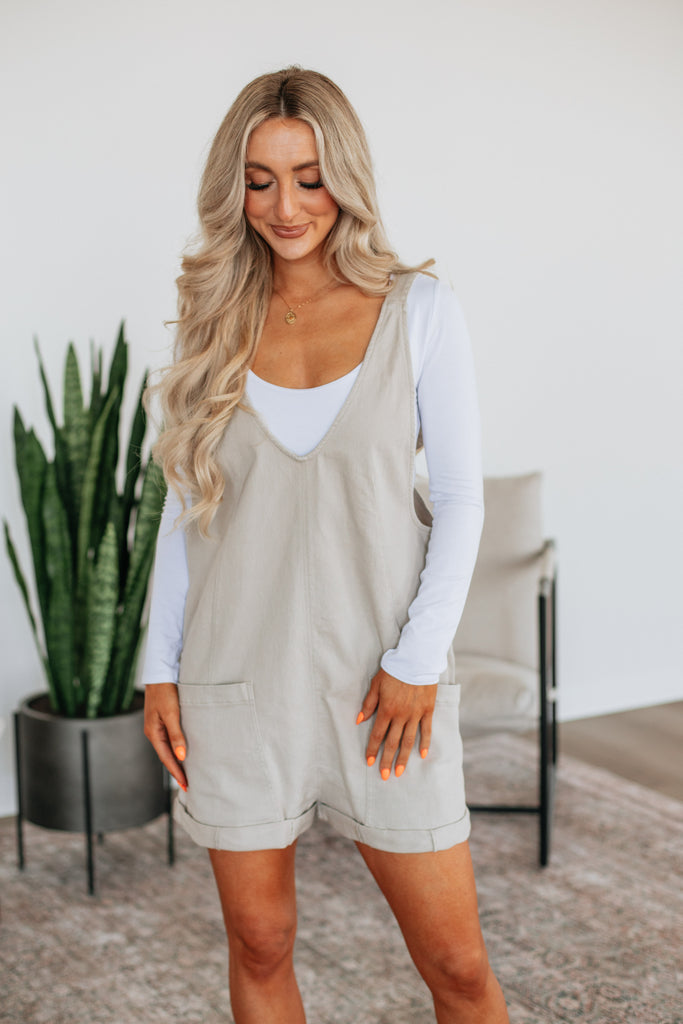 Kearney Short Overalls - Sand