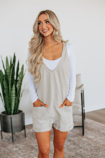 Kearney Short Overalls - Sand