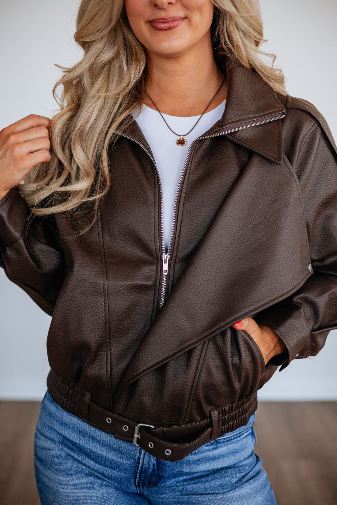 Austen Leather Jacket