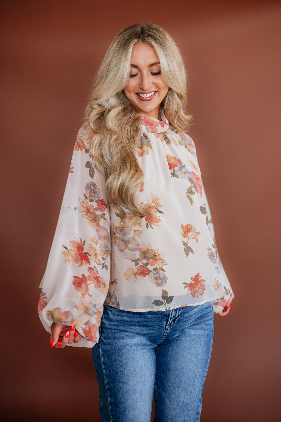 Kynda Floral Blouse