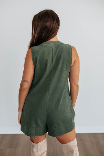 Paeton Corduroy Romper