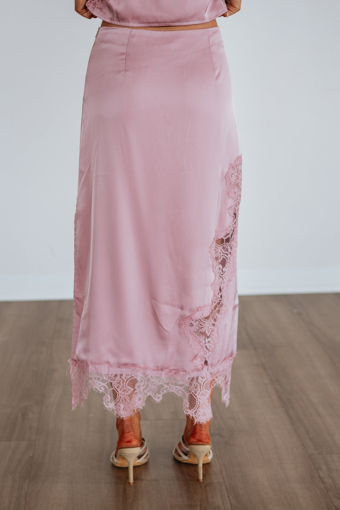 Lizabeth Satin Skirt