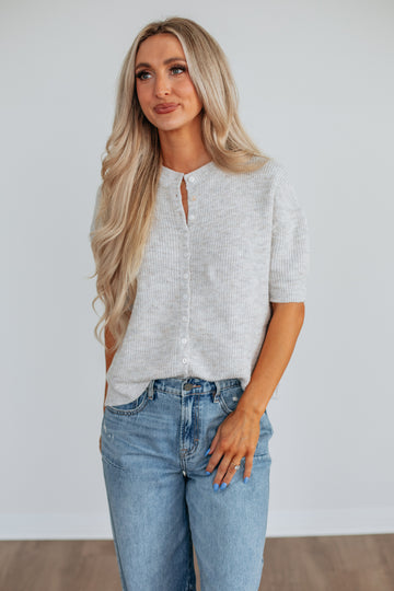 Auden Sweater Top - Oatmeal
