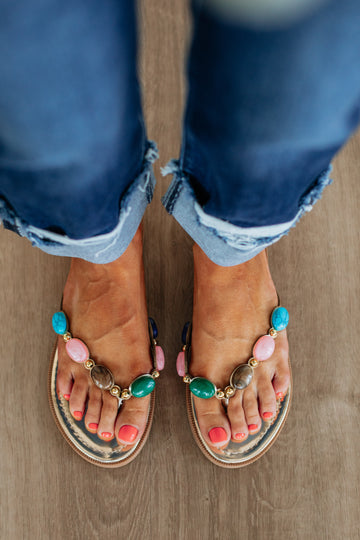 Glow Getter Sandals