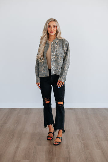 Rhett Leopard Jacket