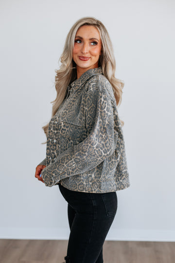 Rhett Leopard Jacket