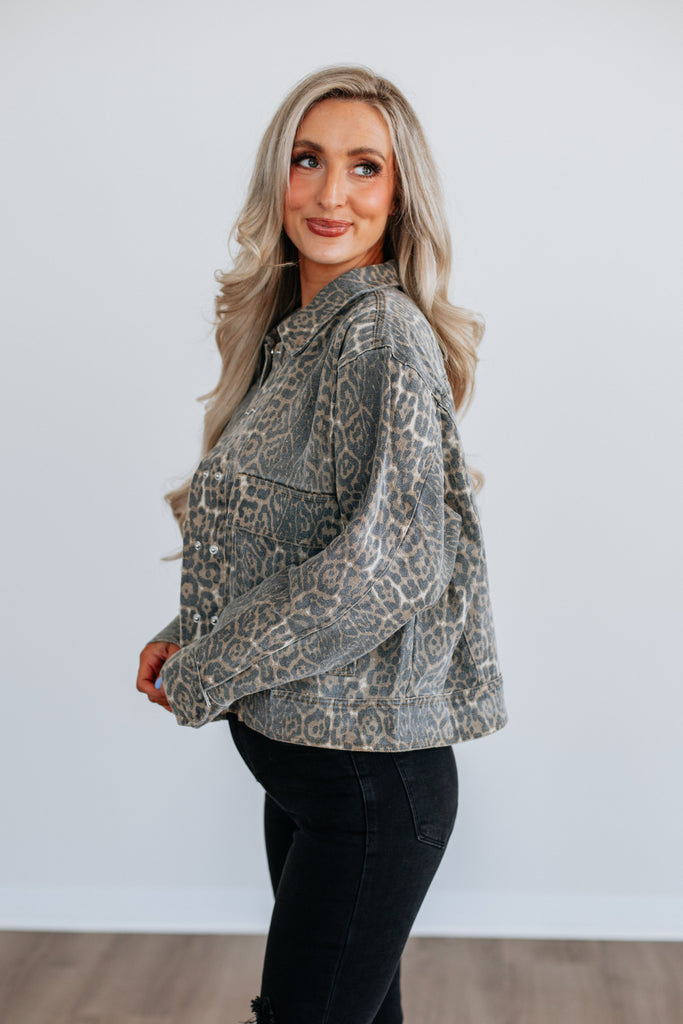 Rhett Leopard Jacket