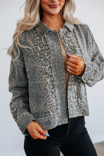 Rhett Leopard Jacket