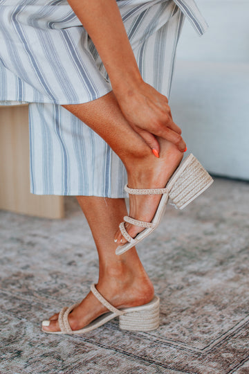 Trending Now Heels - Natural