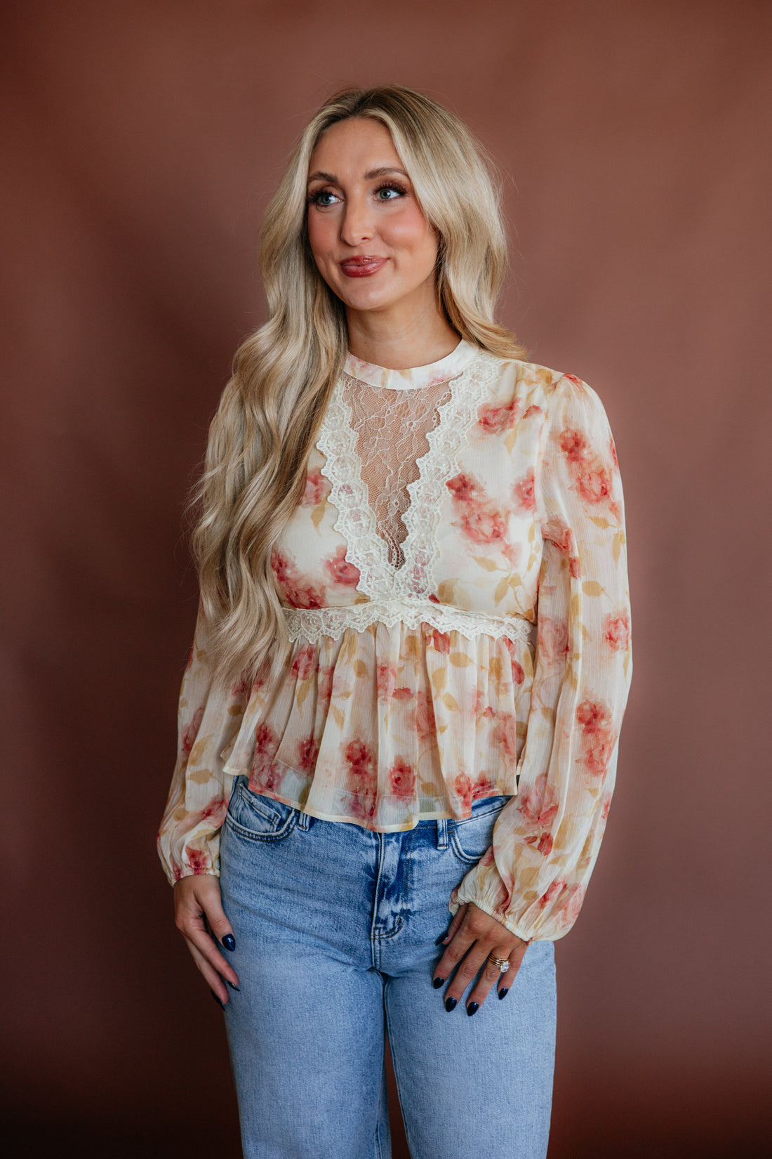 Katreace Floral Blouse