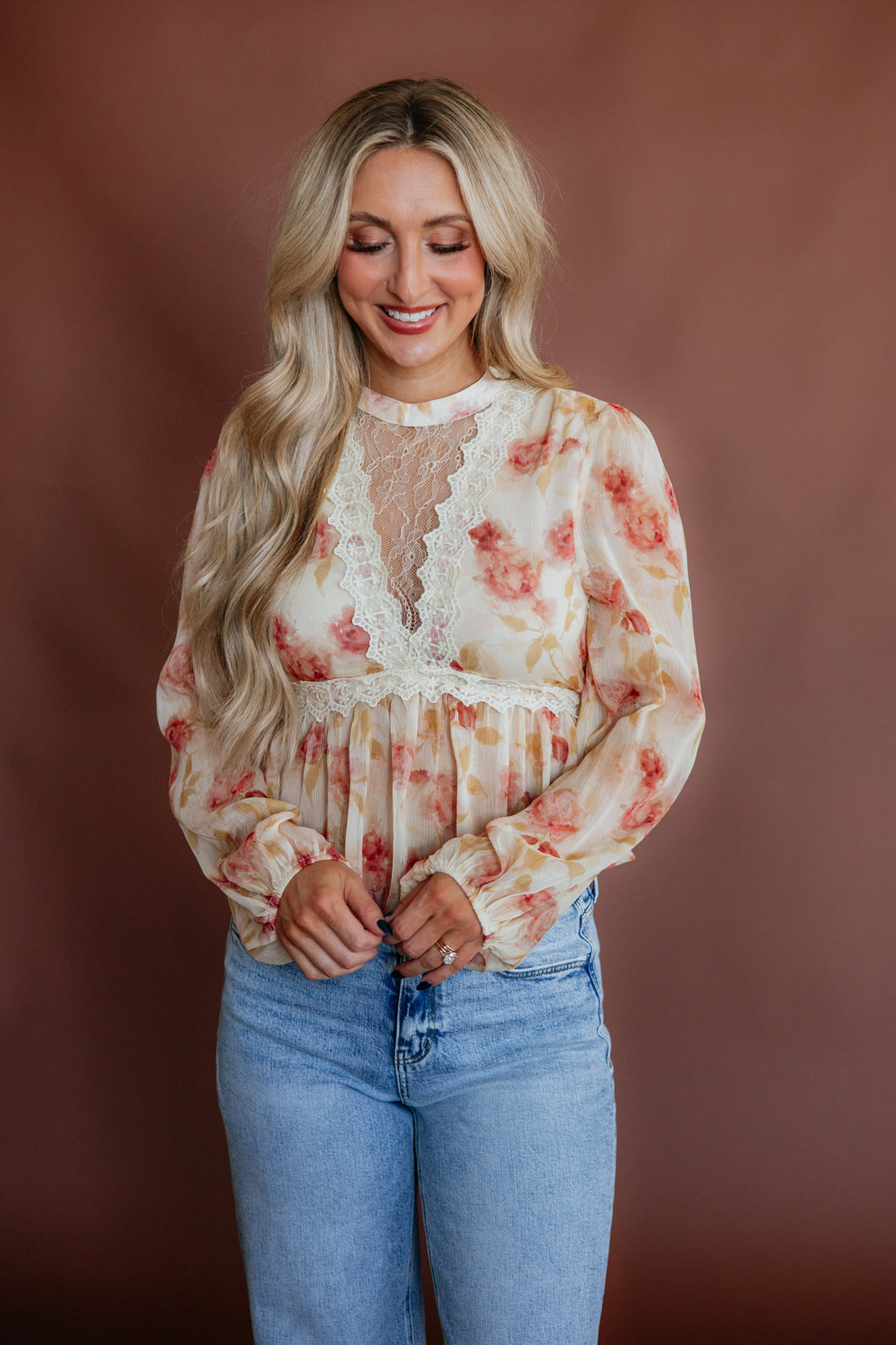 Katreace Floral Blouse