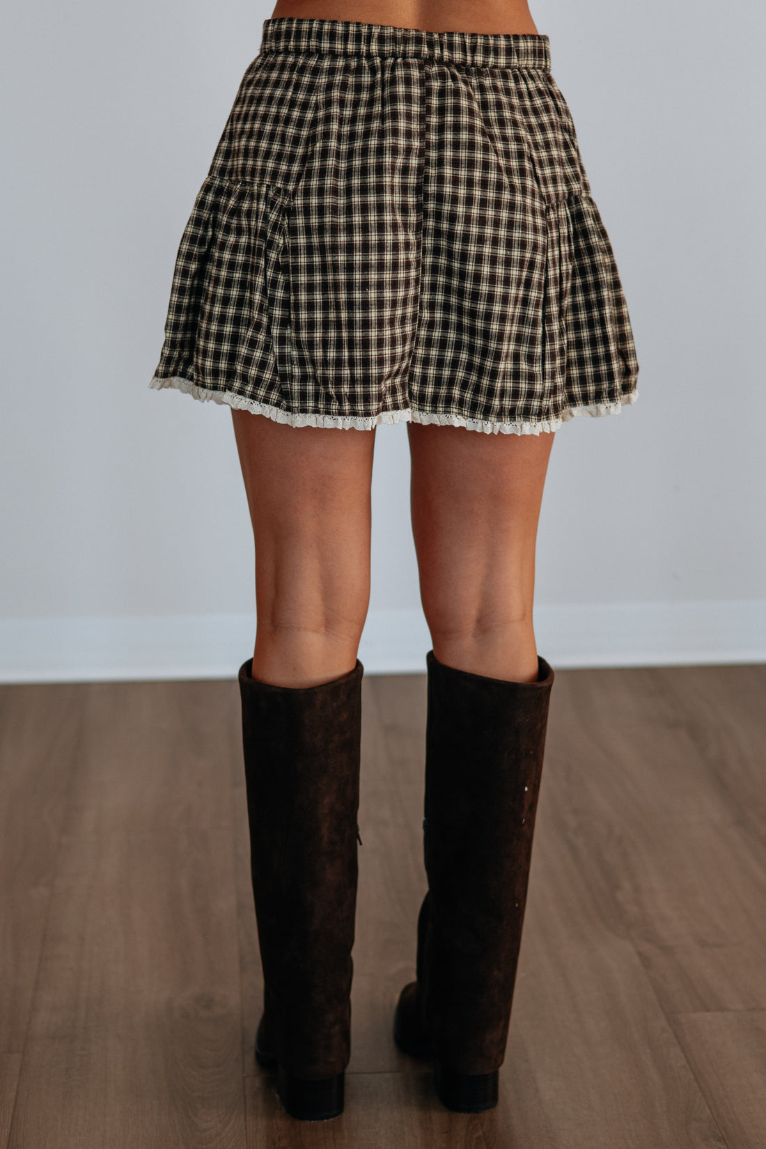 Perra Plaid Skirt