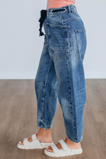 Vance Denim Pants - Medium Wash