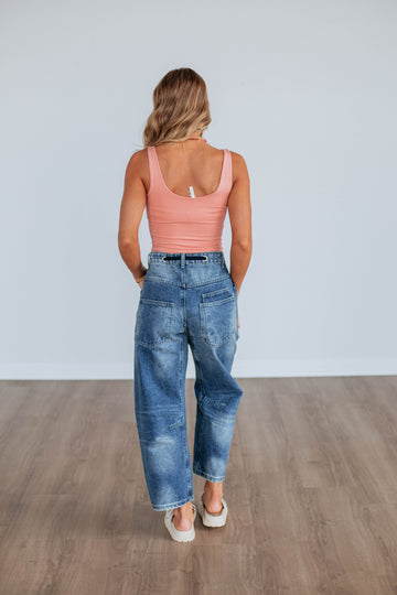 Vance Denim Pants - Medium Wash