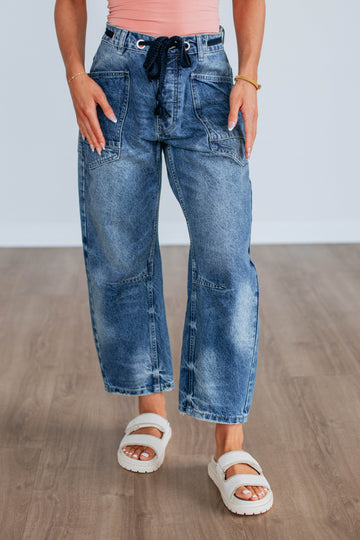 Vance Denim Pants - Medium Wash