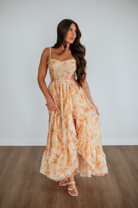 Carmilla Floral Dress