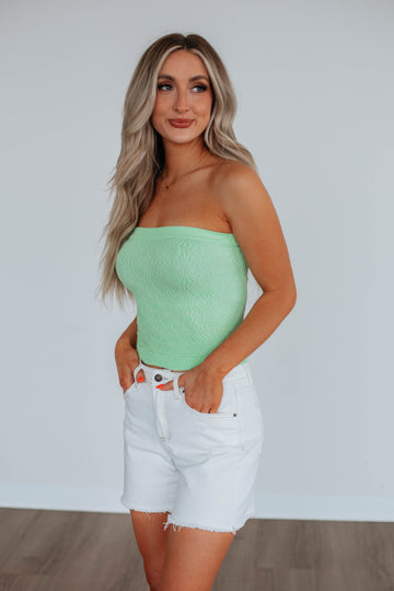 Weekend Away Top - Lime
