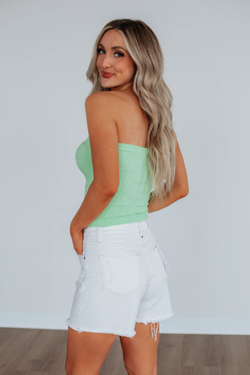 Weekend Away Top - Lime