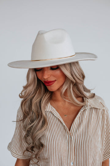 Let Me Remind You Hat - Cream
