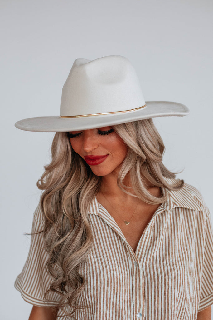 Let Me Remind You Hat - Cream