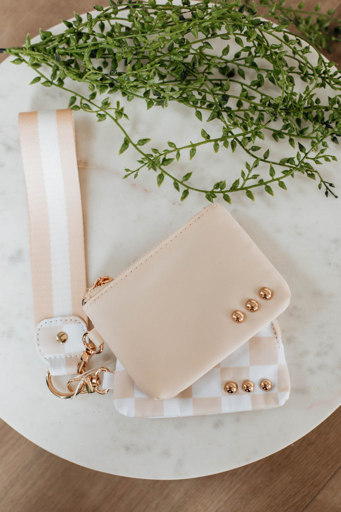 Dania Dual Wristlet - Natural