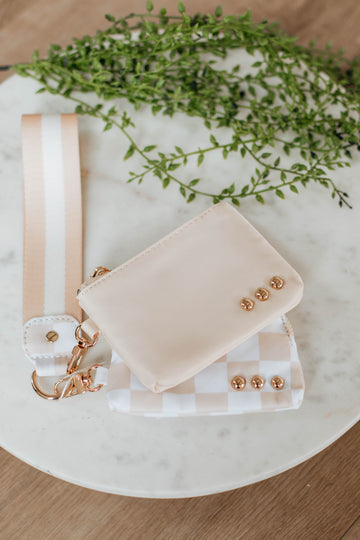 Dania Dual Wristlet - Natural