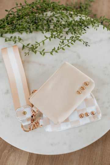 Dania Dual Wristlet - Natural