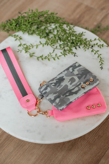 Dania Dual Wristlet - Bubblegum