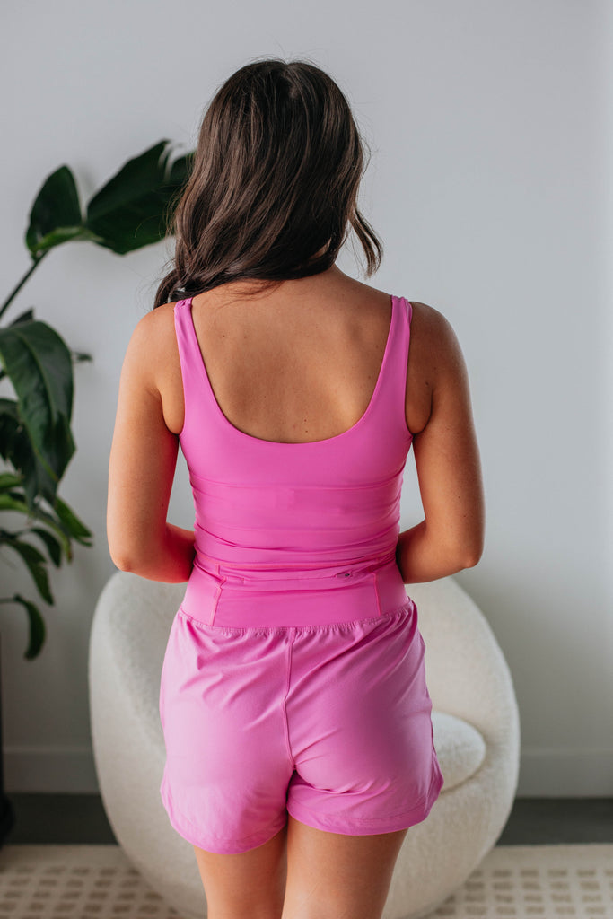 Zayn Active Romper - Bubblegum