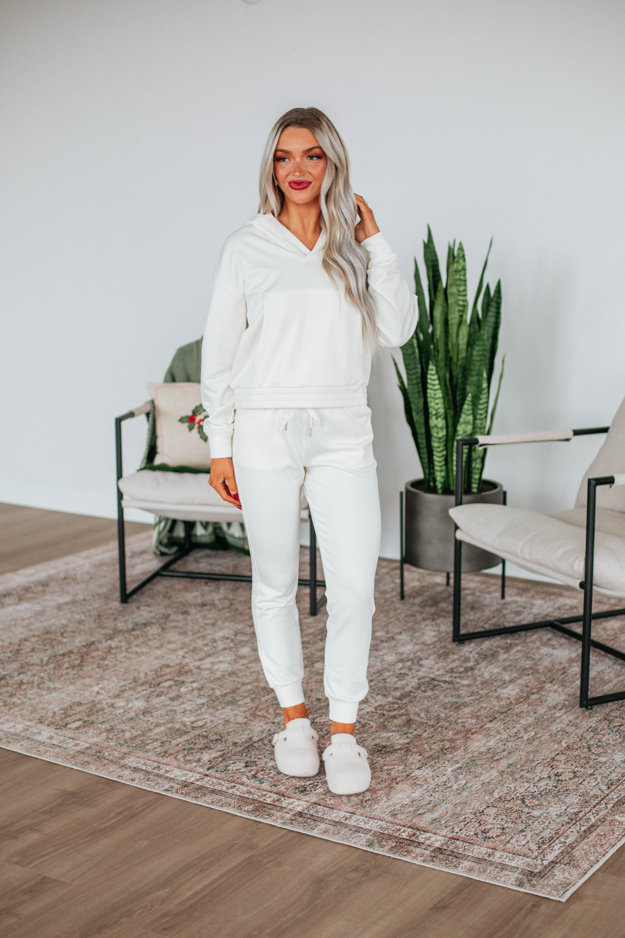 Zealand Lounge Pullover - Cream