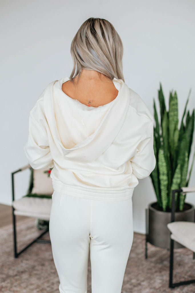 Zealand Lounge Pullover - Cream