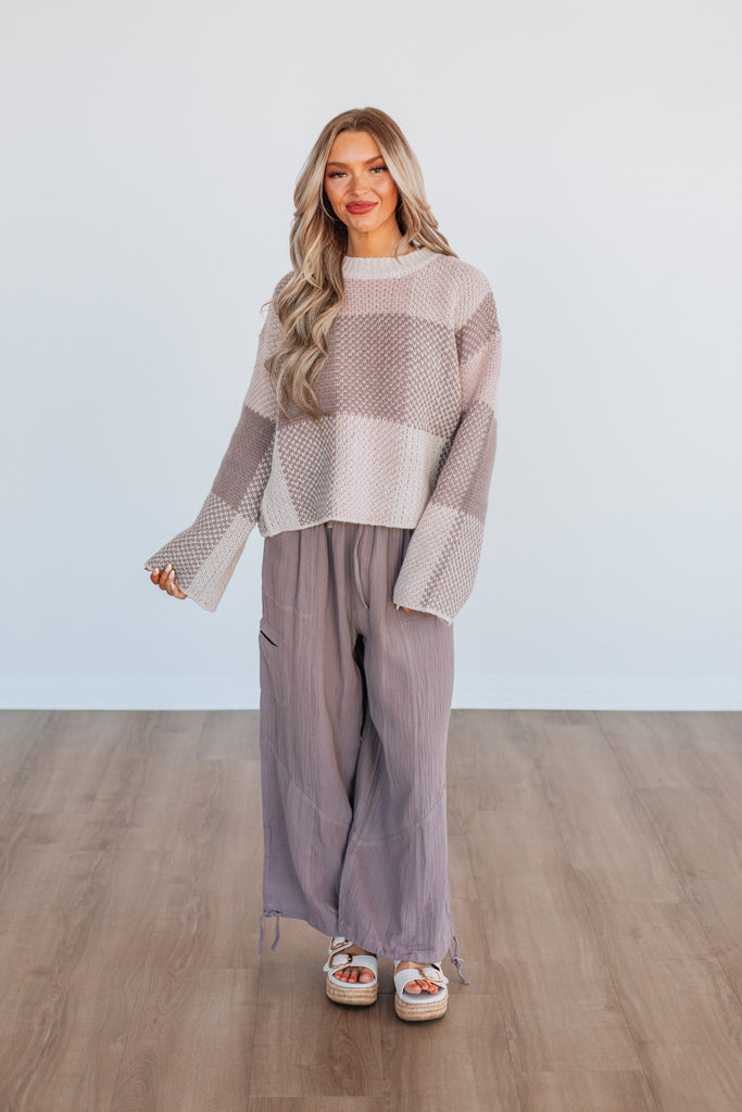 Unexpected Feelings Pants - Latte