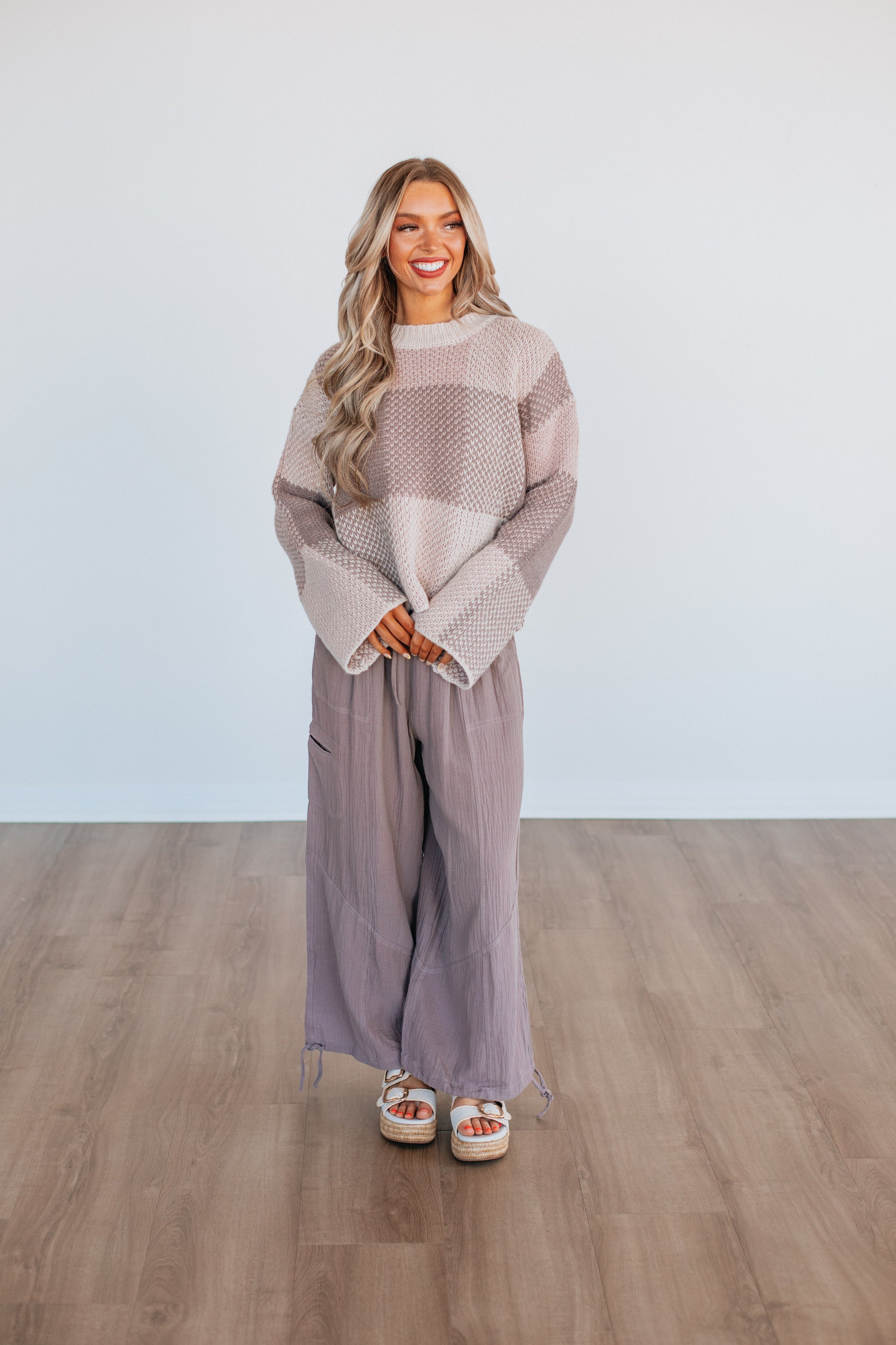 Unexpected Feelings Pants - Latte