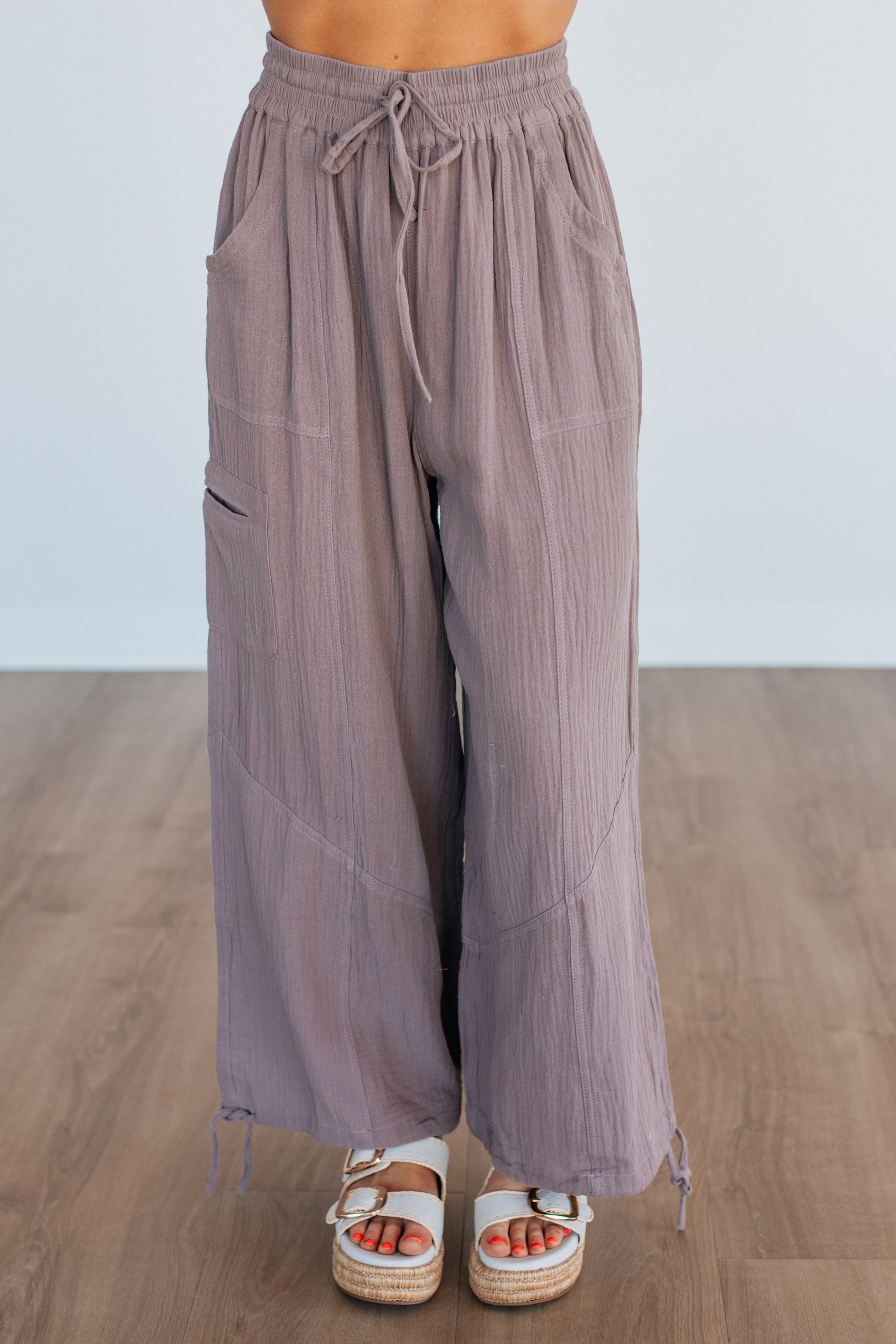 Unexpected Feelings Pants - Latte