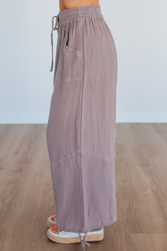 Unexpected Feelings Pants - Latte