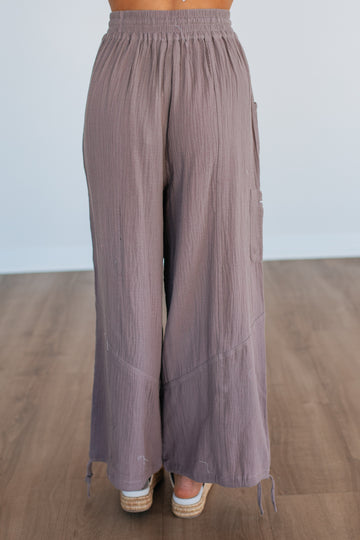 Unexpected Feelings Pants - Latte