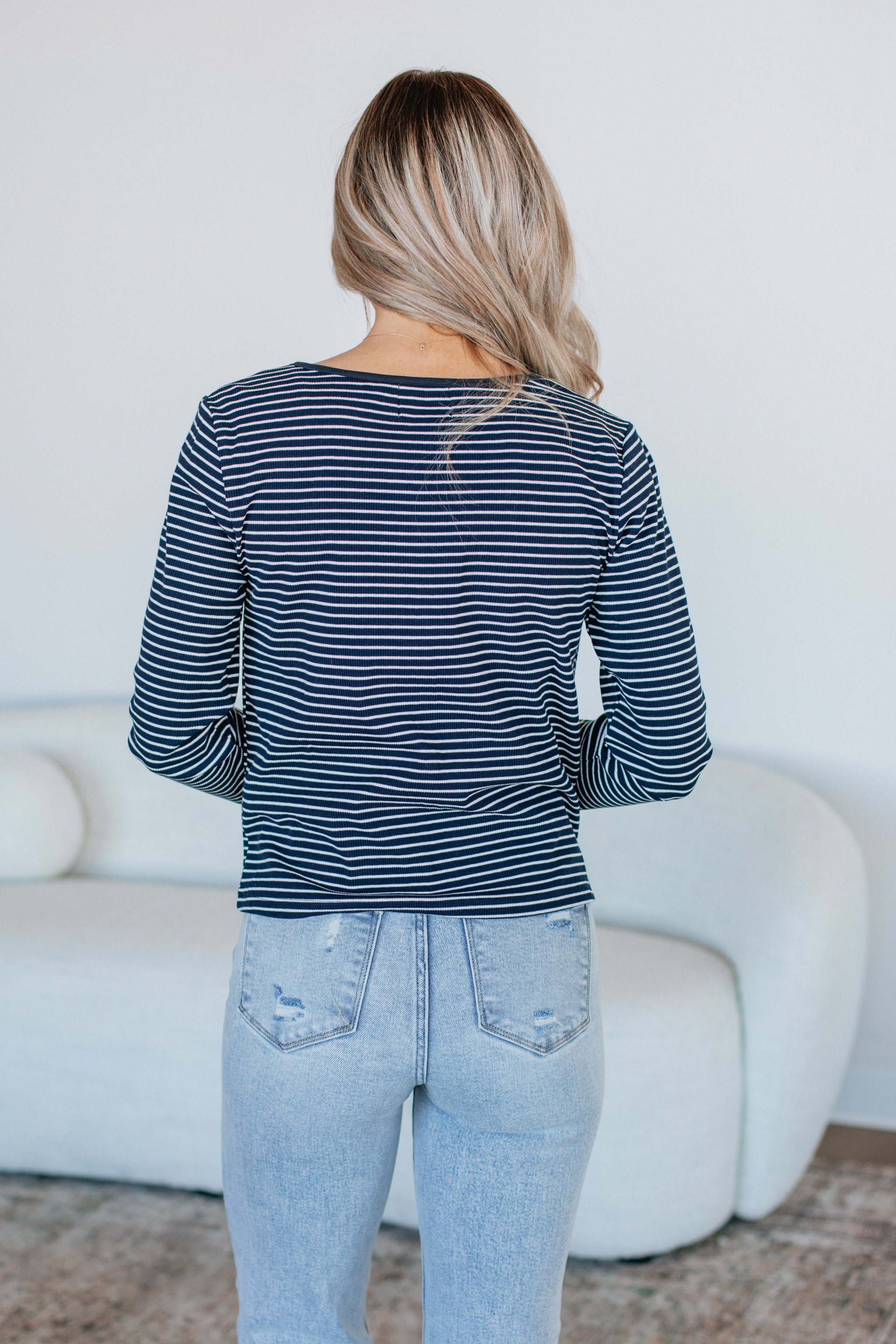 Casey Two-Piece Set - Navy Mix