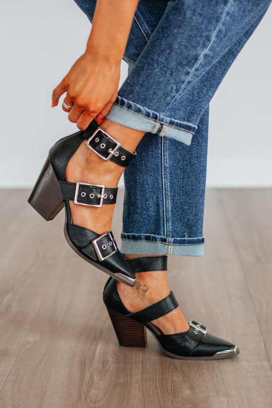 Proving My Point Heels - Black