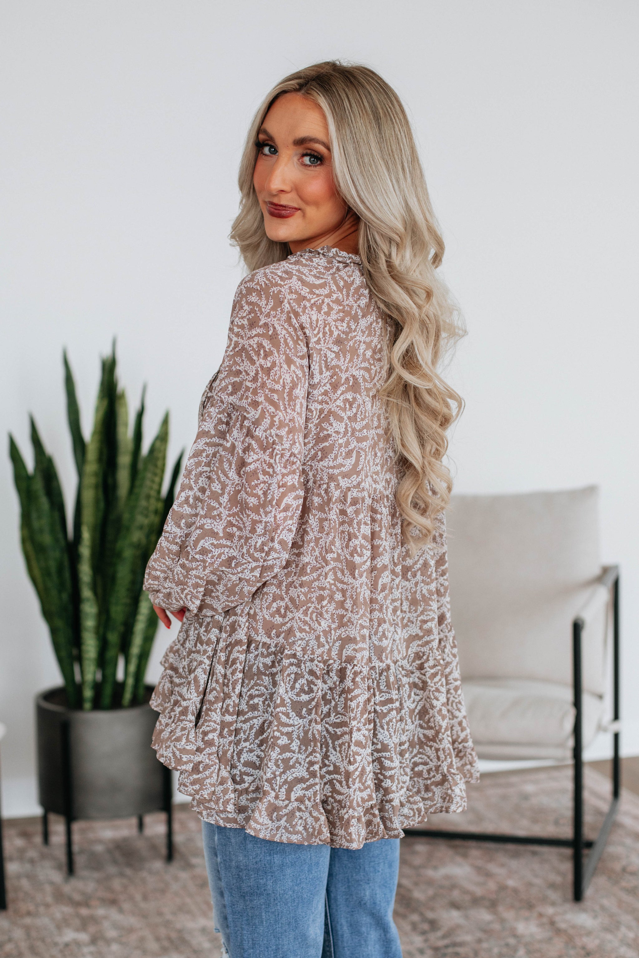 Ember Floral Top