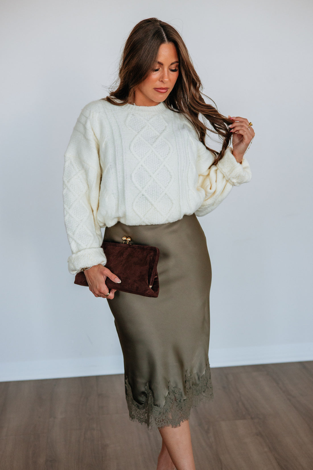 Taliah Satin Dress