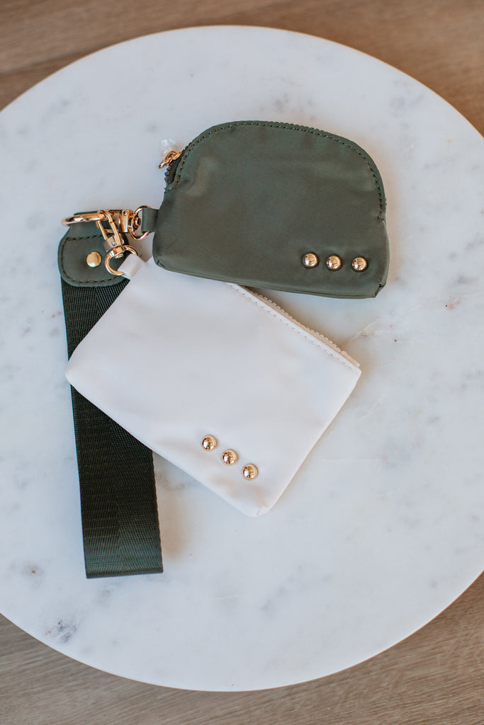 Dania Dual Wristlet - Dark Olive