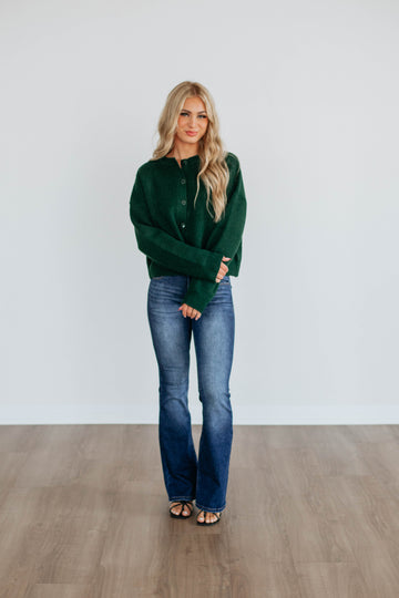 Kassi Cardigan - Forest Green