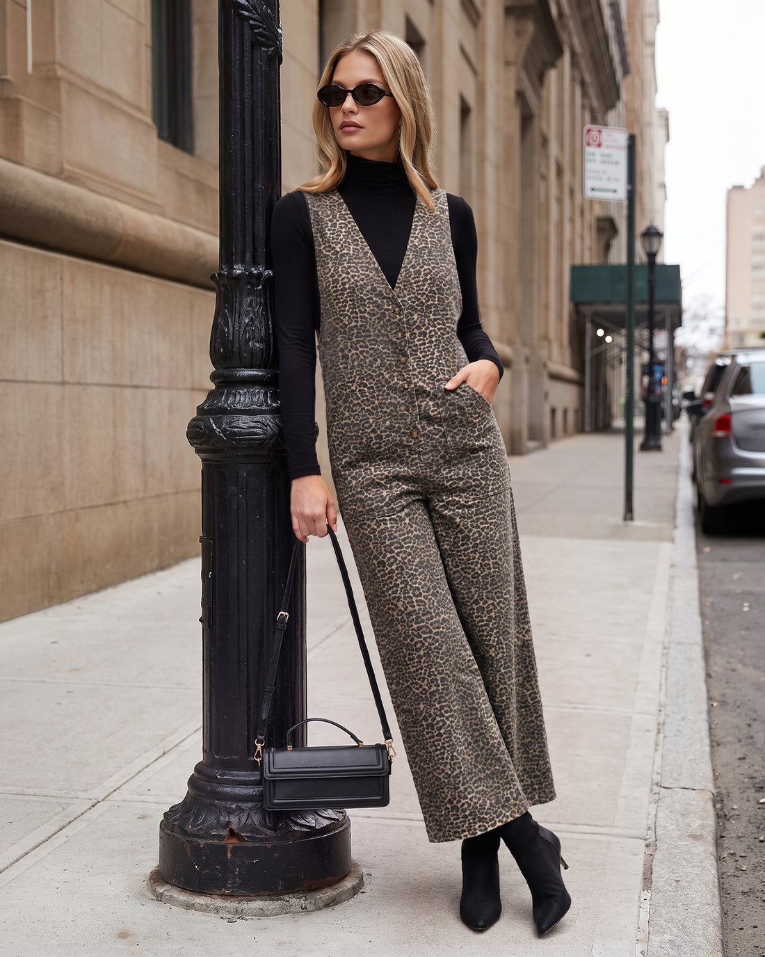 Caterina Leopard Jumpsuit