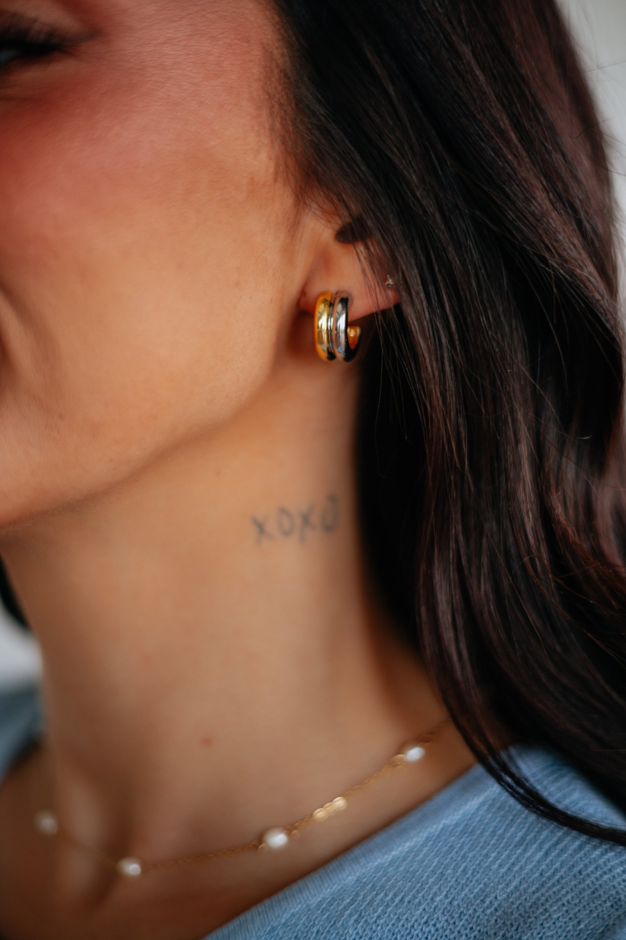Sabine Huggie Hoop Earrings