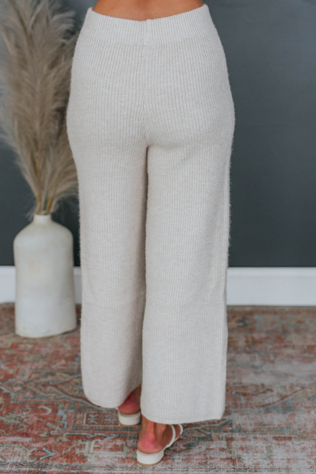 Ace Sweater Pants - Natural